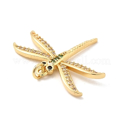 Латунные микро проложить кубического циркония подвески&nbsp;KK-H441-17G