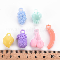 Непрозрачные акриловые бусины&nbsp;X-TACR-S154-45D