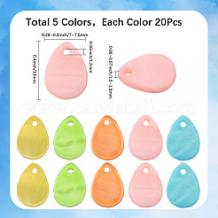 100 шт. подвески-слезинки из натуральных пресноводных ракушек&nbsp;SHEL-SC0001-68