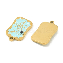 Подвески из нержавеющей стали 304 с эмалью&nbsp;STAS-H251-03A-02