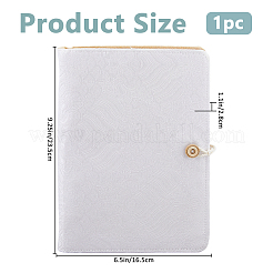 1 шт. обложка для книги из хлопка и льна&nbsp;AJEW-FH0006-82B