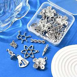 32 шт. 8 стиля подвески из сплава в тибетском стиле&nbsp;TIBE-FP0001-07