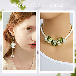 Наборы для самостоятельного изготовления украшений из листьев и цветов&nbsp;DIY-SC0031-76