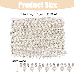 Железо горный хрусталь чашка цепи&nbsp;DIY-GL0005-71