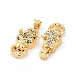 Латунные микро проложить кубического циркония подвески&nbsp;ZIRC-P106-32G