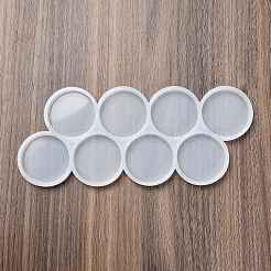 Плоские круглые силиконовые Молды своими руками&nbsp;X1-DIY-A053-17C