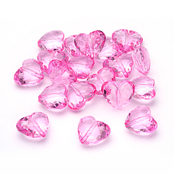 Прозрачные акриловые бусины&nbsp;X-PL318Y-4