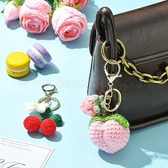1 набор креативных брелоков-фруктов ручной работы 5 цветов&nbsp;ST-CJ0028-06