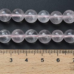 Природного розового кварца нитей бисера&nbsp;G-G305-A03-8mm