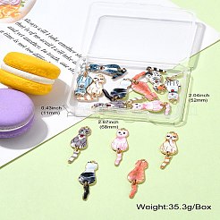 Подвески из сплава 18шт 9 цветов&nbsp;FIND-CJ0002-11