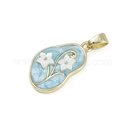 Латунь эмаль подвески&nbsp;LS-KK-D409-39G