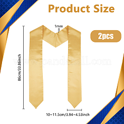 Полиэстеровая выпускная шаль&nbsp;AJEW-WH0459-62A