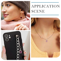 14 шт. 14 цвета латунные подвески с микропаве и кубическим цирконием&nbsp;KK-TA0002-09