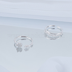 Наборы колец-манжет из сплава для женщин&nbsp;RJEW-LP0002-54