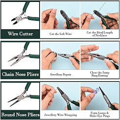 Набор стальных плоскогубцев&nbsp;TOOL-YW0001-18G