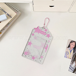 2 шт. держатели для фотокарточек из ПВХ со звездным узором&nbsp;DIY-CP0013-23A