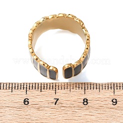 Открытые кольца манжеты из нержавеющей стали 304&nbsp;RJEW-H266-03B-G