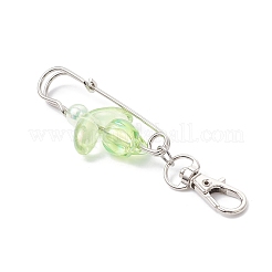 3 шт. подвесных украшений в виде тюльпанов из прозрачного акрила&nbsp;HJEW-JM04440