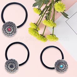 6 шт. резинки для волос из сплава 3 цветов&nbsp;DIY-CY0001-80B