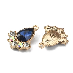 Стеклянные стразы подвески&nbsp;FIND-TAC0017-07LG-03