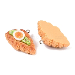 Непрозрачные подвески из искусственной смолы&nbsp;LS-RESI-P049-01B-P