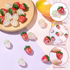 20 шт. подвески из непрозрачного акрила с гальваническим покрытием 2 цветов&nbsp;PACR-CJ0001-43