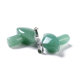 Естественный зеленый авантюрин подвески&nbsp;LS-G-R480-02A