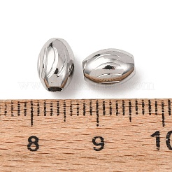 Текстурированные бусины из нержавеющей стали 304&nbsp;STAS-I358-11P-01