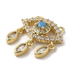 Латунные микро проложить кубического циркония подвески&nbsp;KK-E092-03G