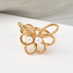 Нержавеющая сталь 304 с акриловыми кольцами для пальцев&nbsp;RJEW-Z118-01G