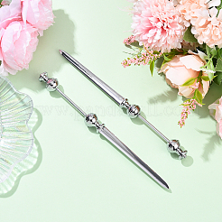 2 шт. винтажный нож для писем из цинкового сплава&nbsp;AJEW-YW0002-06