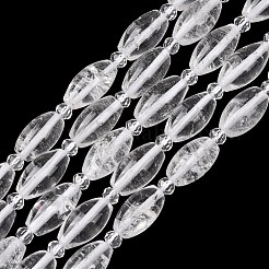 Природных кристаллов кварца бисер нитей&nbsp;G-G453-C08-8x13mm