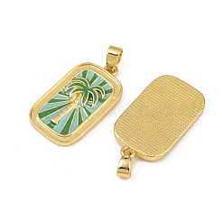 Латунь эмаль подвески&nbsp;KK-L190-010G-01