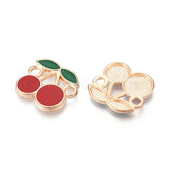 Подвески-коннекторы с фруктами из сплава эмали&nbsp;PALLOY-N181-08B-KCG
