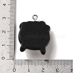 Подвески из непрозрачной смолы&nbsp;RESI-K020-04G