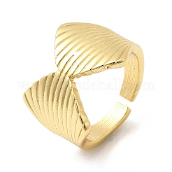 Латунные манжеты для женщин&nbsp;RJEW-H262-06F-G