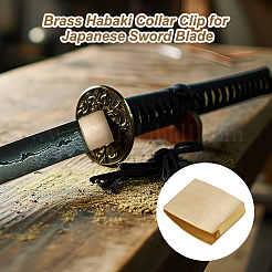 Латунный патрон для ножей AJEW-WH0314-853A