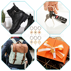 Подвески для обуви из сплава со стразами&nbsp;PALLOY-AB00015