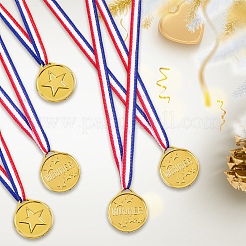 30шт пластиковые медали&nbsp;AJEW-CN0004-75