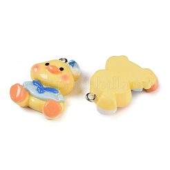 Подвески из смолы в виде цыпленка&nbsp;RESI-U004-03C