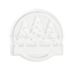 Рождественская серия кольцо тег силиконовые Молды&nbsp;LS-SIL-B075-02A