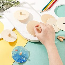 Деревянные волчки&nbsp;WOOD-WH0027-66