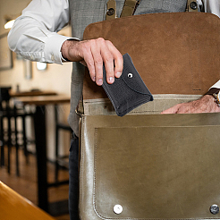 Кожаный портмоне&nbsp;AJEW-WH0314-130A