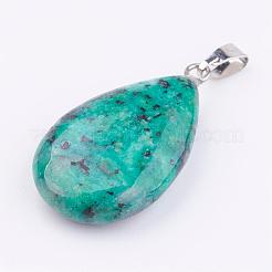 Природные и синтетические смешанные подвески драгоценных камней&nbsp;G-S045-9-B