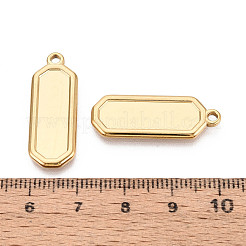 Оправы для подвесок из нержавеющей стали 304 в виде кабошонов&nbsp;STAS-N108-63G