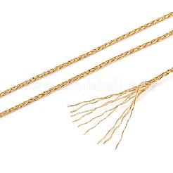 33 м двухслойная круглая металлизированная нить из пэт-материала&nbsp;MCOR-T003-03A