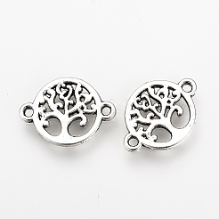 Соединители из сплава в тибетском стиле&nbsp;TIBE-Q077-12AS-RS