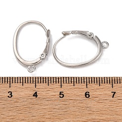 Латунная фурнитура Leverback для серег&nbsp;KK-U042-21P