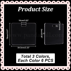 18шт 3 цвета акриловые большие подвески&nbsp;DIY-GA0005-65