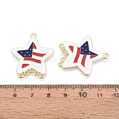 Ссылки на компоненты люстры из сплава и эмали в форме звезды ко Дню независимости&nbsp;ENAM-T021-73A-G